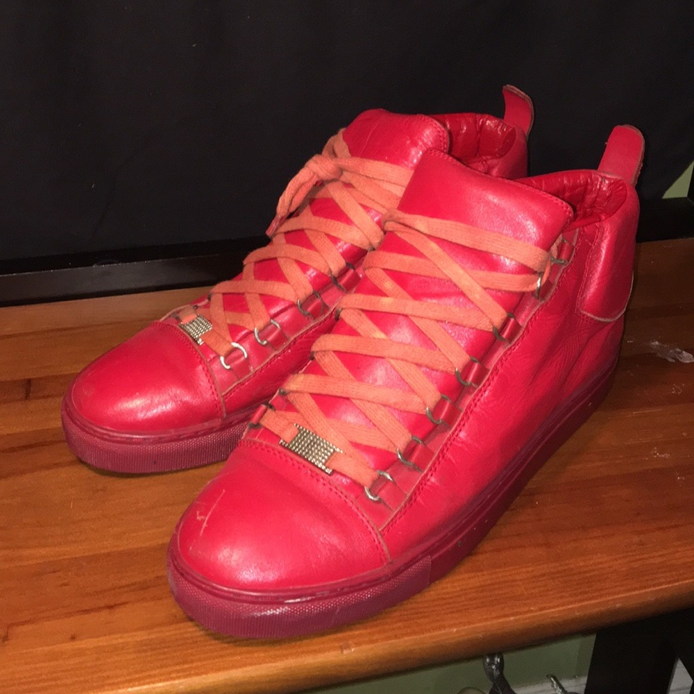 Balenciaga mens mid-top sneaker - Picture 3 of 5